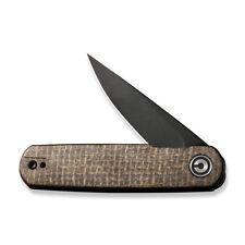 Civivi Knife Lumi C20024-5 Liner Lock Brown Burlap Micarta Pocket Knives picture