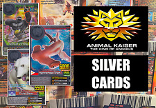 Namco Bandai Animal Kaiser SILVER Cards ALL EVOLUTIONS inc Ultra Rare GREAT Ver. picture