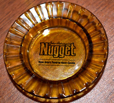 John Ascuaga's* Nugget Glass Ashtray / Vintage picture