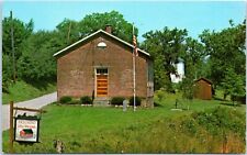 Richmond Little Red School, Brighton Township, Beaver County Pa. Postcard picture