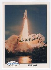 RICHARD TRULY Signed Spaceshots Card #89 - NASA Astronaut Autograph picture