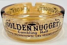 🔥 Vintage Golden Nugget Gambling Hall Downtown Las Vegas Ashtray Tobacciana 3.5 picture