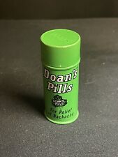 Vintage Doan’s Pills Green Tin w/Lid #4082 picture