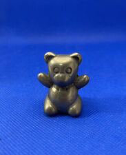 Vintage Brass Teddy Bear Small Mini Figure picture