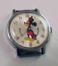 VINTAGE MICKEY MOUSE 17 JEWEL HELBROS WRISTWATCH MADE IN W. GERMANY - RUNNING picture