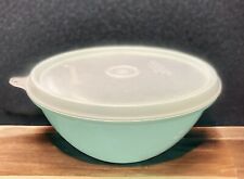 Tupperware Vintage Wonderlier Green Bowl #234-8 With Sheer/Lid C Tab Seal 227-44 picture