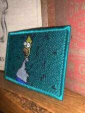 Homer Simpson Embroidery Patch Bush Funny Meme picture