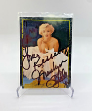 1995 SPORTS TIME, INC. MARILYN MONROE PROMO CARD #1- SIGNATURE CARD picture