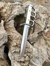 CUSTOM HANDMADE D2 TOOL STEEL HUNTING SURVIVAL BOWIE KNIFE CAMPING KNIFE picture