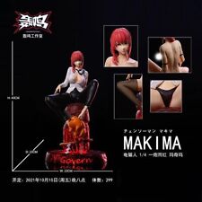 1/4 Scale Makima with LED - Chainsaw Man Resin Statue - HongMing GK Studios picture