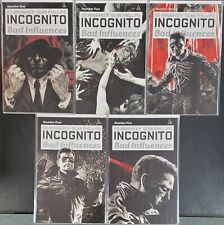 Incognito Bad Influences #1-5 Icon Comics 2010 Complete Set VF 8.0 picture