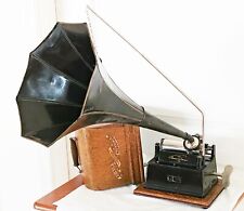 EARLY EDISON GEM MODEL A PHONOGRAPH,WORKS GREAT picture