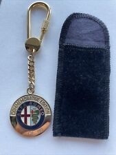 Extremely rare vintage new alfa romeo keychain 190/190 last Spider veloce made. picture