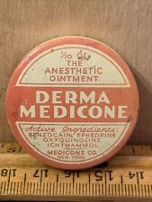 Derma Medicone Ointment -Tin- Vintage New York￼ picture