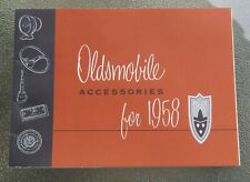 1958 OLDSMOBILE Accessories Illustrated Dealership Brochure 20 Pages CLEAN Look picture