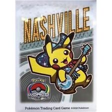 2018 World Championships Nashville Competitor Card Game Sleeve Pikachu (2018) picture