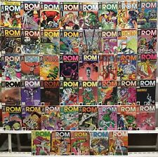 Marvel Comics ROM 1st Series Comic Book Lot of 45 Issues 1980 picture