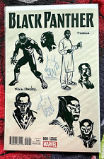 Black Panther #1 White-Black Variant - Stelfreeze 1:20  NM picture
