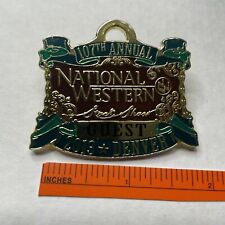 2013 GUEST NATIONAL WESTERN STOCK SHOW Pin Medal Denver Colorado (Rodeo) 17E3 picture