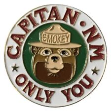 Smokey Bear Only You Capitan New Mexico Travel Souvenir Pin picture