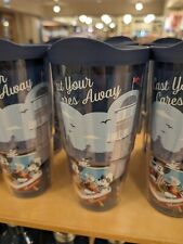 Disney Yacht Club Resort Mickey Minnie Cast Your Cares Away Travis Tumbler picture