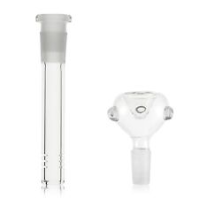 4.5 inch  Downstem with 14mm Male Round Bowl for Water Filter Bong Use picture