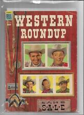 WESTERN ROUNDUP #7 1954 VERY GOOD 4.0 3813 picture