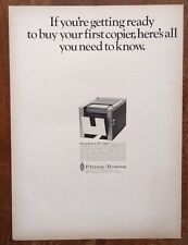 1968 Pitney Bowes 250 Copier Photo Vintage Office Equipment Print Ad  picture