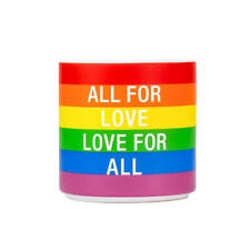 Say What - Planter: All For Love (Pride) - Stoneware - Novelty Decoration picture