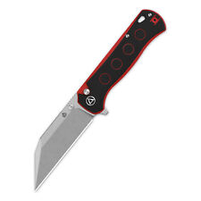 QSP Swordfish Folding Knife Black/Red G10 Handle 14C28N Plain Edge SW QS149-A1 picture