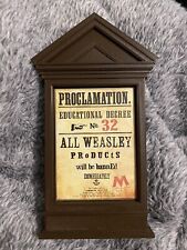 Harry Potter Educational Decree Sign Wall Decor Weasley Products picture
