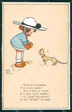 Mabel Lucie Attwell Glaxo Advertising RETRO BIANCO cartolina postcard TC0690 picture