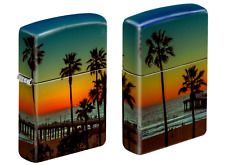 Zippo California Beach Scene Lighter, 540 Wrap Around Process, 99350, New In Box picture