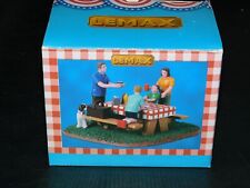 Lemax Picnic Table #83368 2018 Retired Summer Village Americana BRAND NEW in Box picture