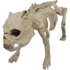 Pug Skeleton Dog Prop Standing Halloween Decor Scary Party Skull Bones Haunted picture