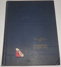 Photographic Cavalcade Pictorial History of the 75th INFANTRY DIVISION 1944-1945 picture