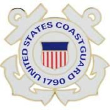 US Coast Guard Anchors 1 inch Pin picture