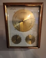 Vintage AIRGUIDE Barometer 1960s Wall Hanging Weather Station LOOK picture
