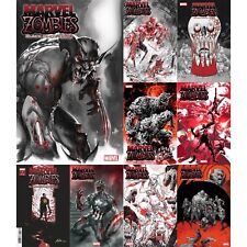 Marv Zombies: Black White Blood (2023) 1 2 3 4 | Marvel | FULL RUN /COVER SELECT picture