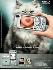 2005 Advertising 01 22 Advertising Nokia 6680 Cat Double Sided Vision Camera picture
