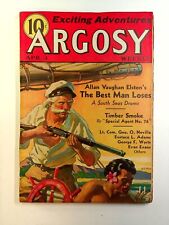 Argosy Part 4: Argosy Weekly Apr 4 1936 Vol. 263 #3 VG TRIMMED Low Grade picture