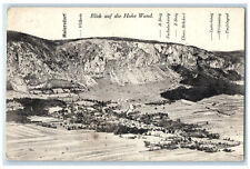 c1910 View Of The High Wall Austria Rocky Hill Posted Antique Postcard picture