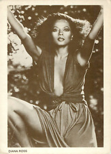 Diana Ross Lots of Cleavage Arms Outstretched Vintage Postcard Supremes Singer picture