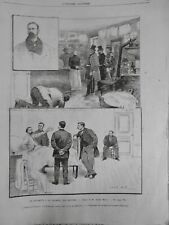 1892 1893 Bomb Attack Explosion 10 Old Newspapers picture
