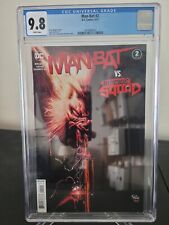 MAN-BAT #2  CGC 9.8 GRADED 2021 DC COMICS VS SUICIDE SQUAD KYLE HOTZ COVER ART picture