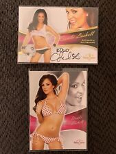 Bambi Lashell 2011 Bench Warmer Bubble Gum Autograph#A-11 & #11 Bambi Cards (2) picture