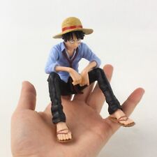 9cm Anime ONE PIECE Monkey D. Luffy PVC Statue Model Toy Action Figure New Gift  picture