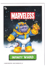 INFINITY WARD Marveless Kids 1b Magic THANOS Card Pingitore Garbage Pail Marvel picture