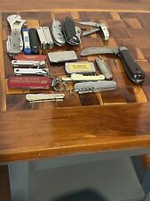 Knife Lot Used Junk Drawer Clean Out 17 Piece  picture
