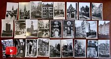 Amsterdam Netherlands Holland 1920-50's lot x 26 real photo post cards picture